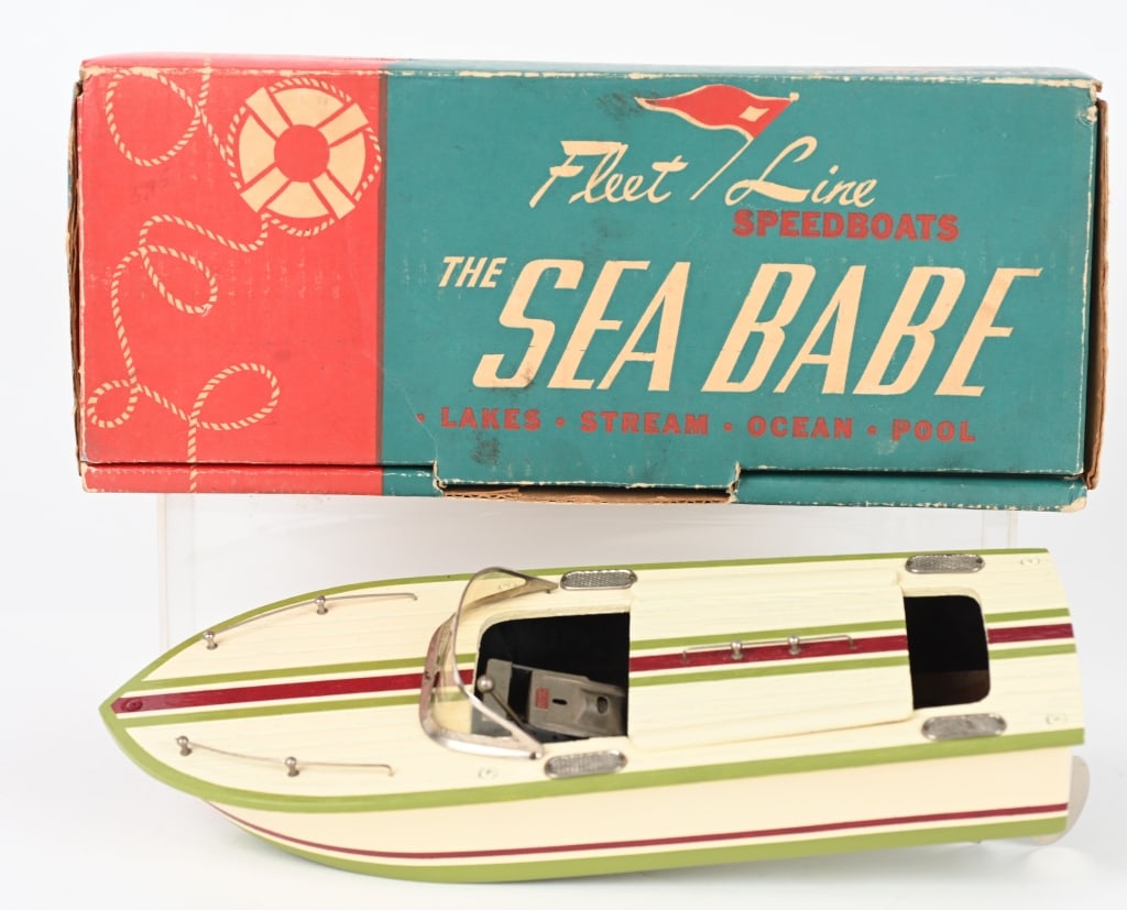 JAPAN BATTERY OP BOAT w/ BOX (1 of 6)