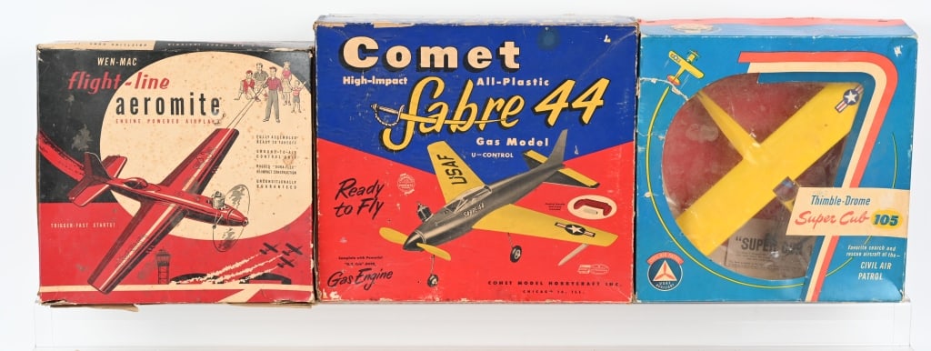 3- R/C AIRPLANES w/ BOXES (1 of 5)