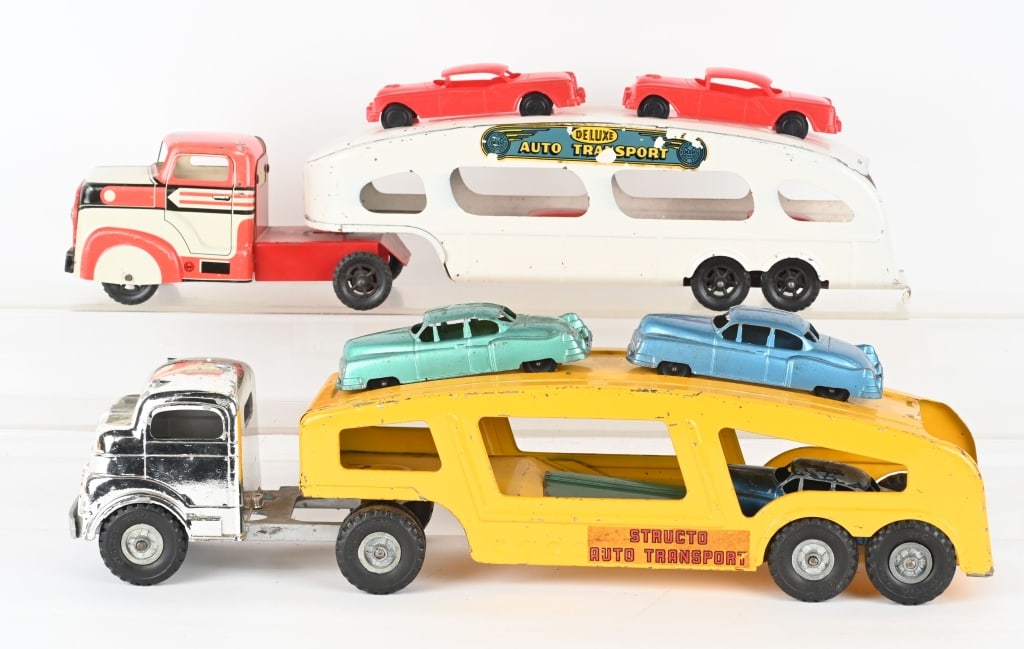 MARX & STRUCTO CAR HAULERS (1 of 3)