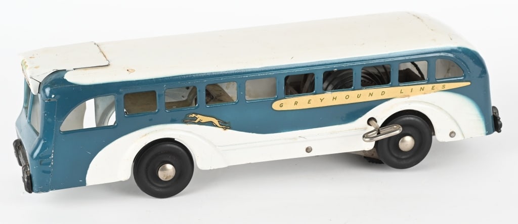 BUDDY L WINDUP GREYHOUND BUS (1 of 5)