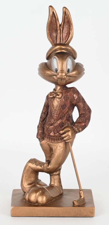 1998 AUSTIN BUGS BUNNY GOLFER STATUE (1 of 4)