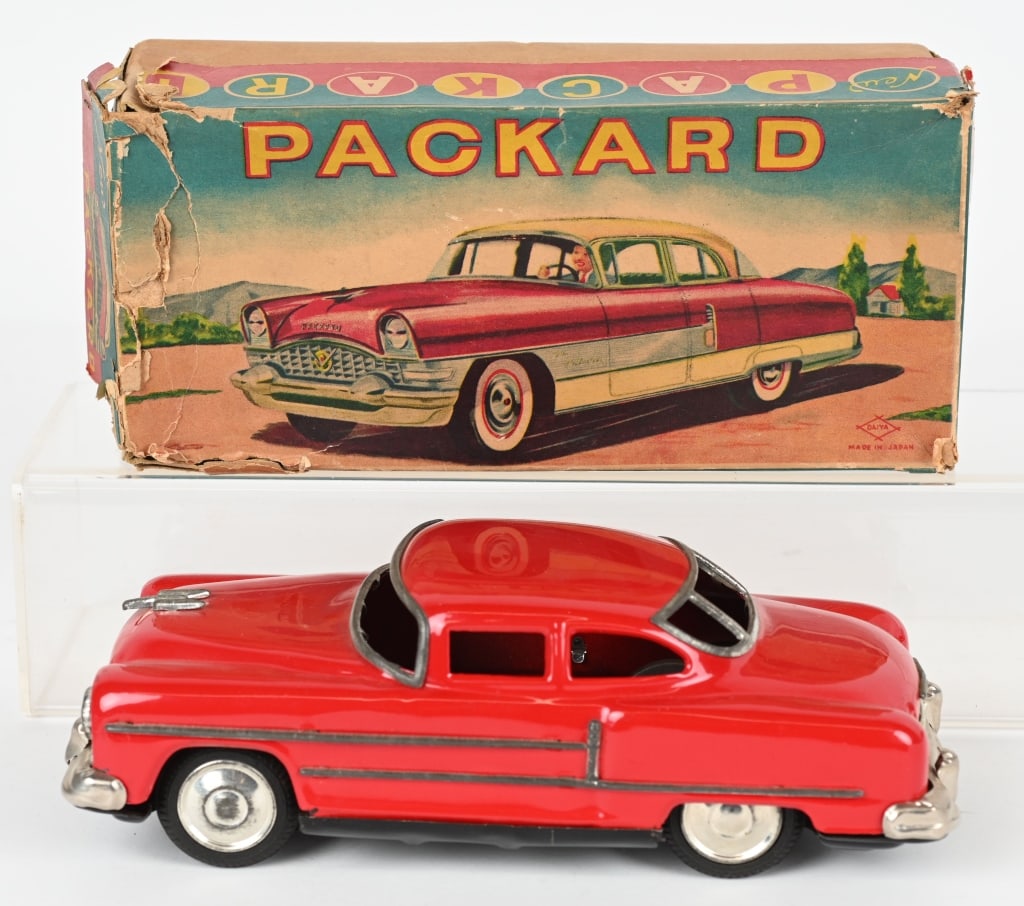 JAPAN TIN FRICTION PACKARD w/ BOX (1 of 8)