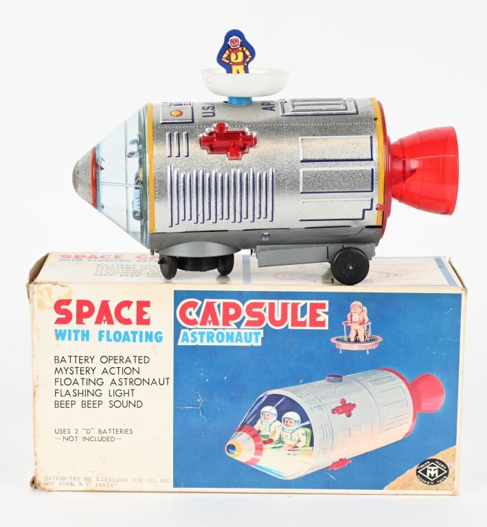 JAPAN BATTERY OP SPACE CAPSULE w/ BOX (1 of 7)
