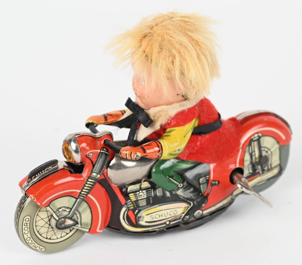 SCHUCO WINDUP MIRAKO PETER 1013 MOTORCYCLE (1 of 5)