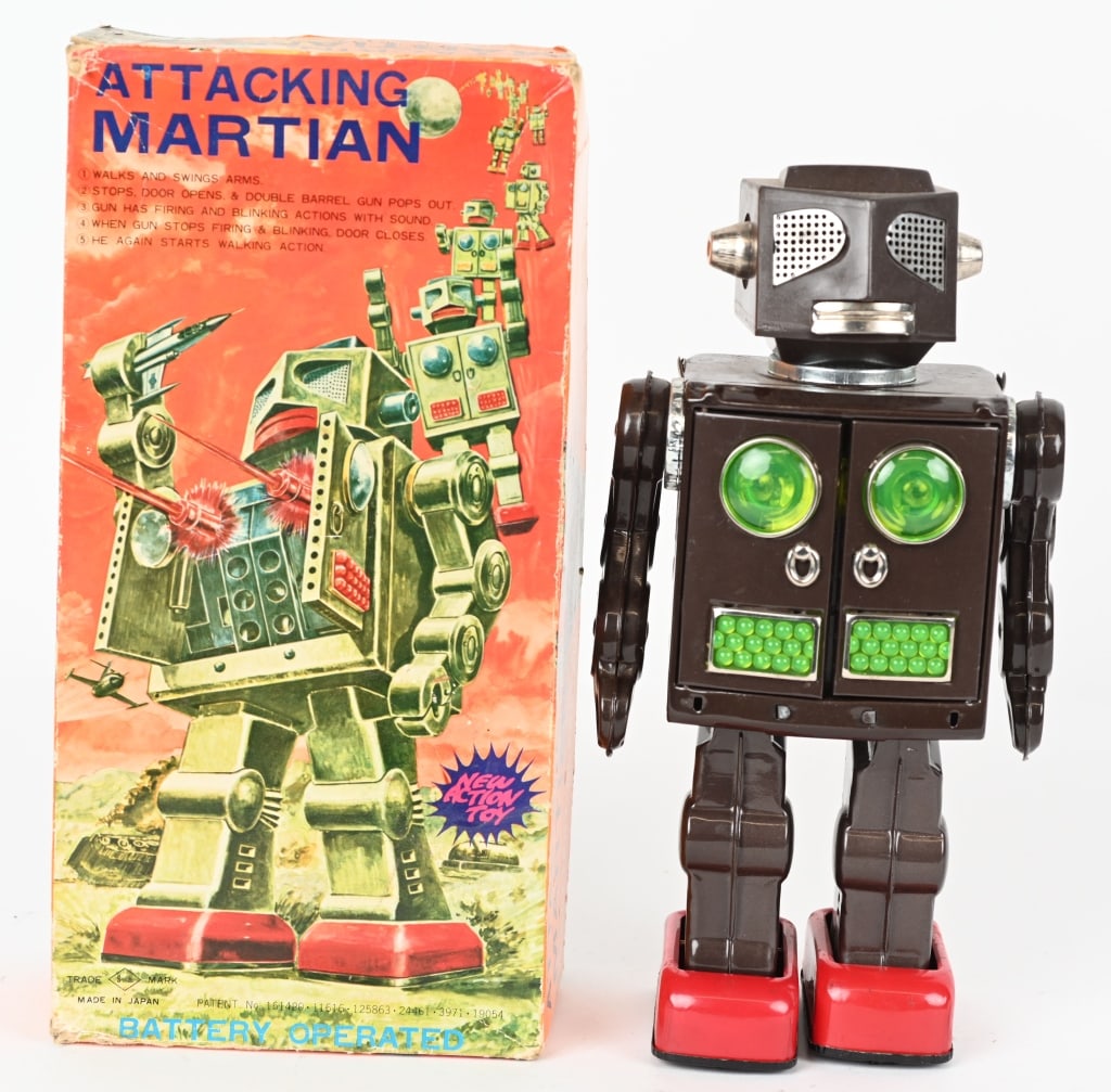 JAPAN BATTERY OP ATTACKING MARTIAN w/ BOX (1 of 7)