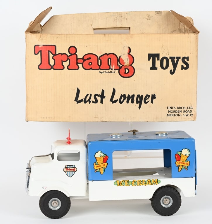 TRI ANG ICE CREAM TRUCK w/ BOX (1 of 8)