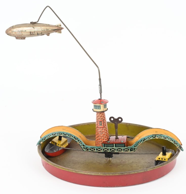 GERMAN BOAT GO ROUND w/ ZEPPELIN (1 of 6)