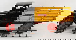 BUDDY L BAGGAGE TRUCK w/ RUBBER TIRES
