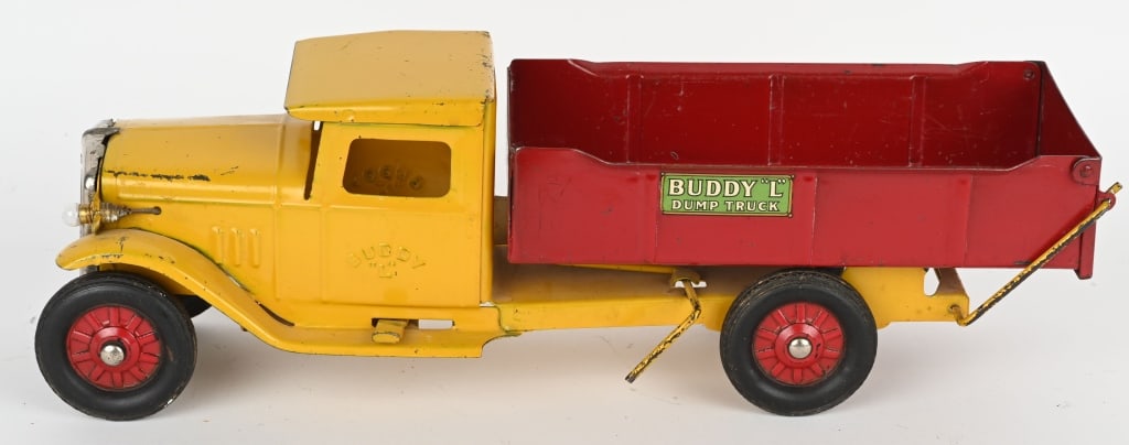 BUDDY L DUMP TRUCK w/ ELECTRIC HEADLIGHTS (1 of 8)