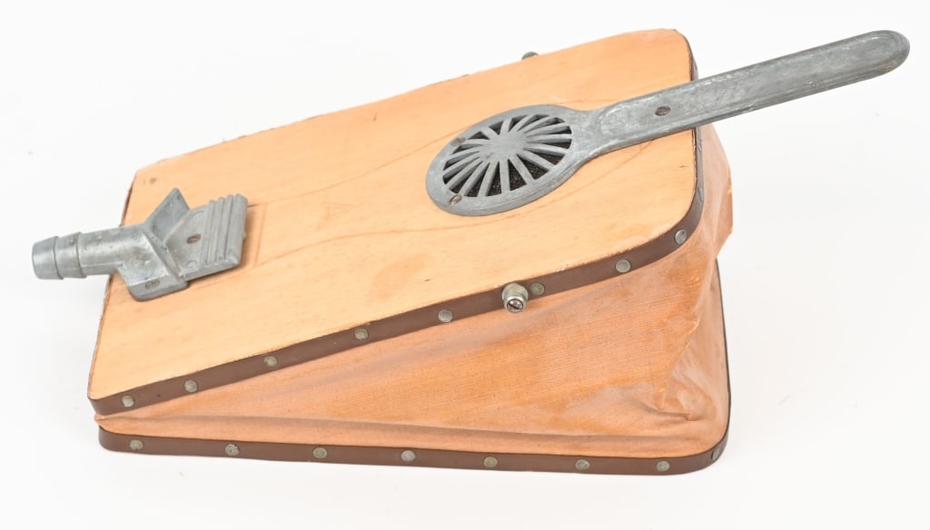 WWII LUFTWAFFE SURVIVAL BELLOWS FOR RAFT WW2: Bellows constructed of wood and fabric. Nicely marked. Is complete and still functions. Near MINT! Inflatable lifeboats were an essential component of survival/emergency gear for all aircraft that wer