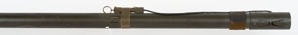 WWII US *INERT* M1A2 TORPEDO BANGALORE WW2: *INERT* M1A2 Bangalore Torpedoe display ordance. This type of device was use to cut or clear barbwire fences during the second world war. Sections could be added to handle the task at hand. it saw use