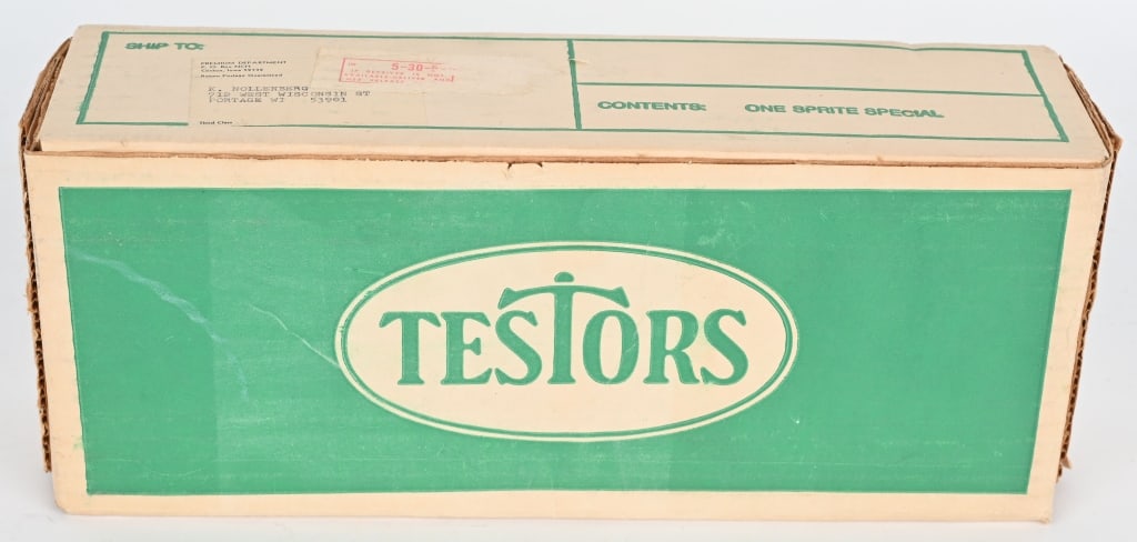 TESTORS SPRITE SPECIAL RACE CAR, SEALED IN BOX: Testors Sprite Special race car, still sealed in the original box. Box is 14" by 6". Near Mint