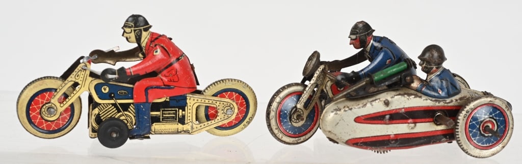 2- FRENCH TIN MOTORCYCLES (1 of 4)