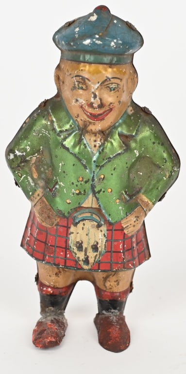 GERMAN TIN WINDUP DANCING SCOTTSMAN (1 of 4)