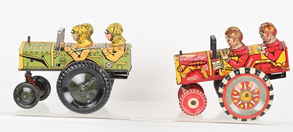 2- MARX TIN WINDUP CRAZY CARS (1 of 5)