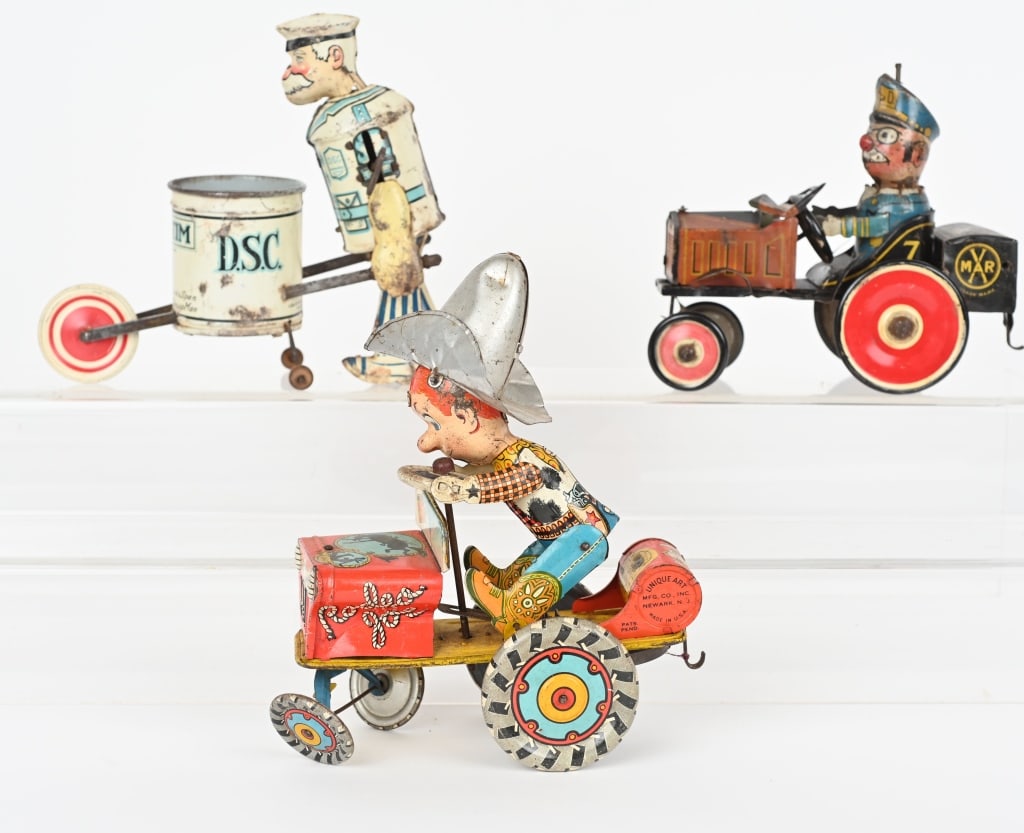3- MARX & UNIQUE ART TN WINDUP TOYS (1 of 4)