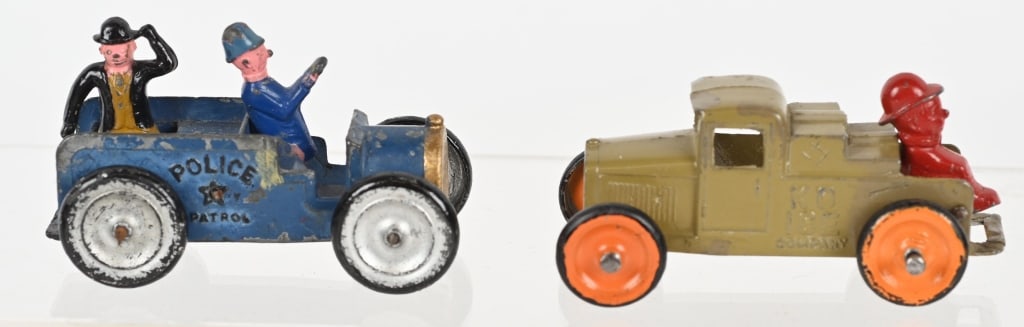 2-1930'S TOOTSIETOY FUNNIES AUTOS (1 of 5)