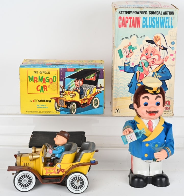 MR. MAGOO & CAPT. BLUSHWELL BATTERY OP w/ BOXES (1 of 8)