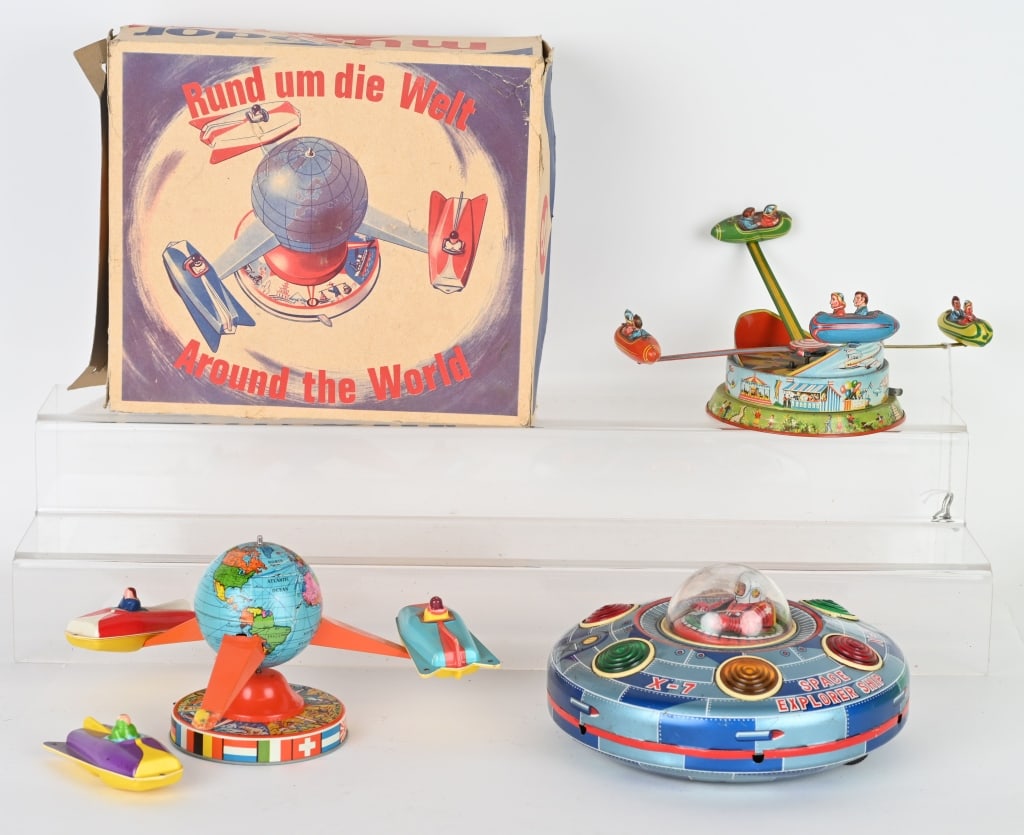 3- GERMAN & JAPAN TIN MECHNICAL TOYS (1 of 7)