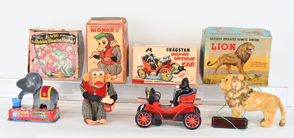 4- JAPAN BATTERY OP TOYS w/ BOXES (1 of 4)