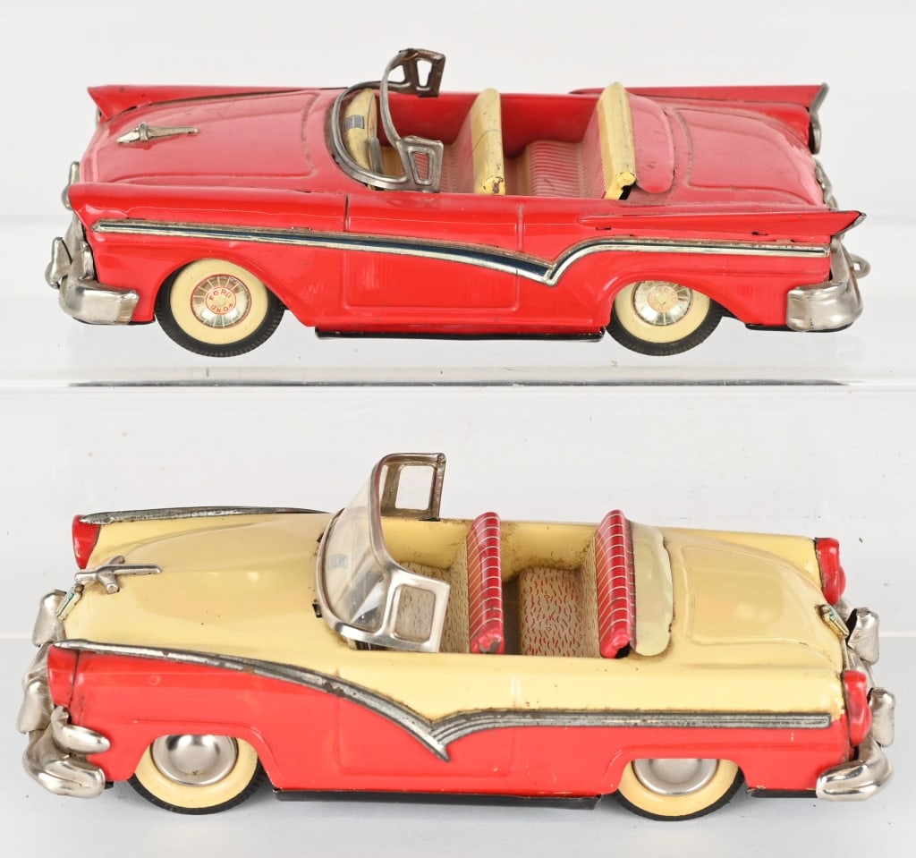 2- JAPAN TIN FRICTION FORD CONVERTIBLES (1 of 5)