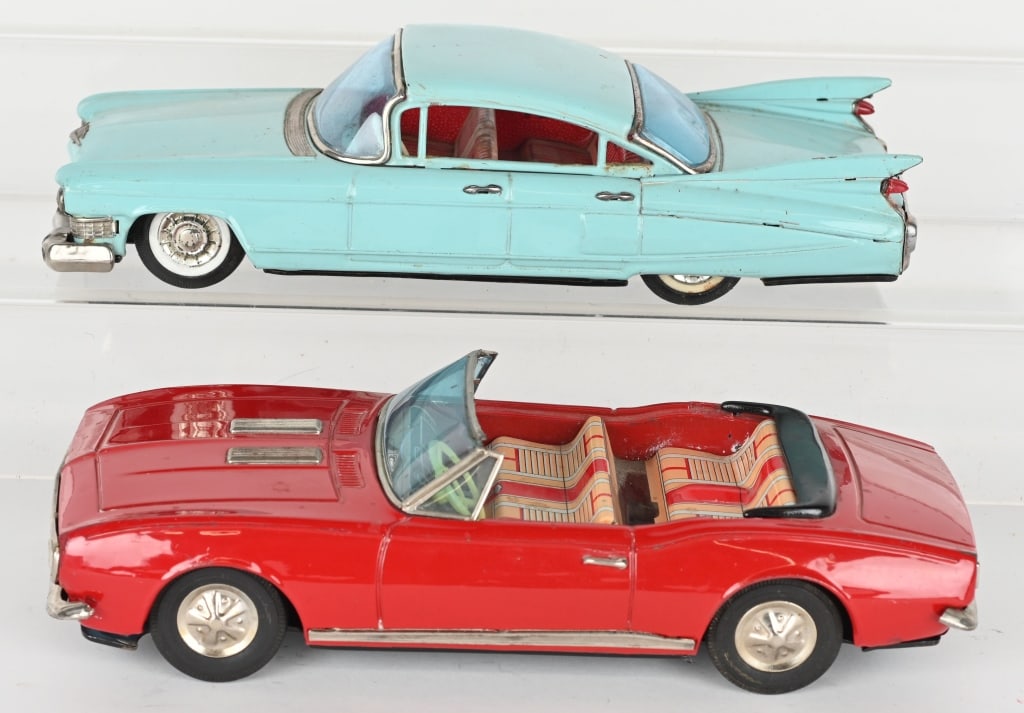 2- JAPAN TIN FRICTION AUTOS, CAMARO & CADILLAC (1 of 7)