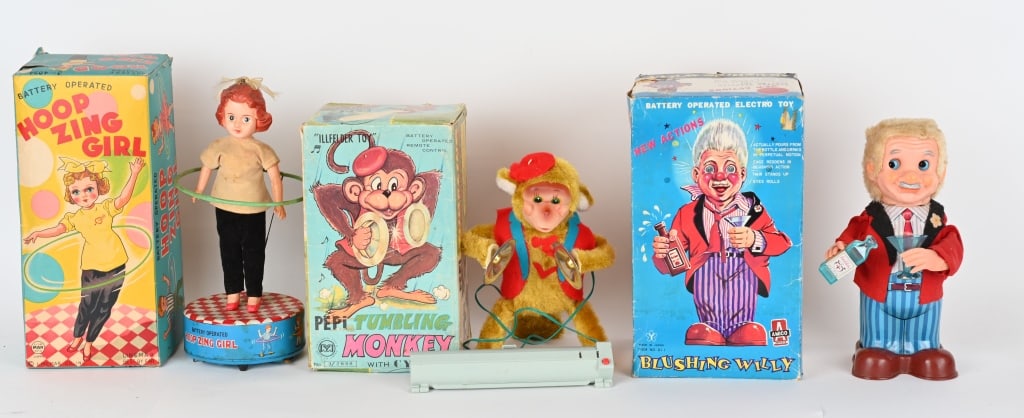 3- JAPAN BATTERY OP TOYS w/ BOXES (1 of 4)