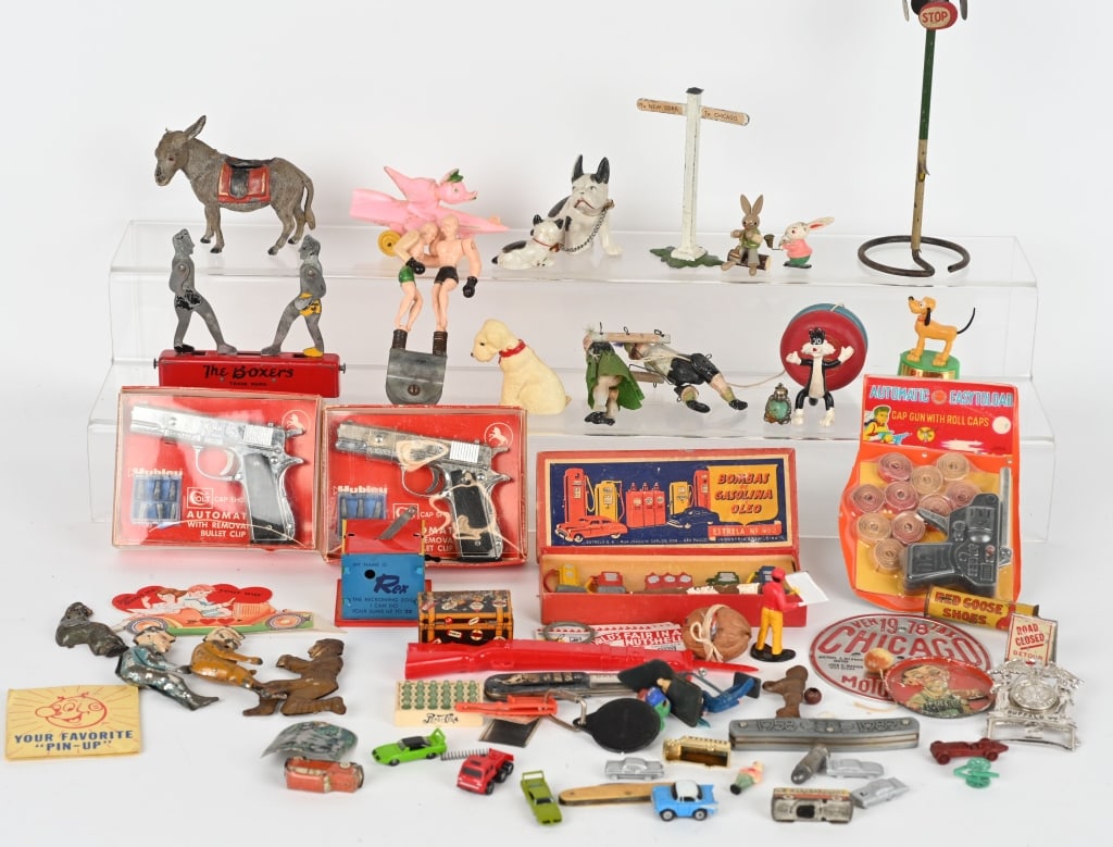 VINTAGE TOY & PARTS LOT, HUBLEY COLT'S & MORE (1 of 8)