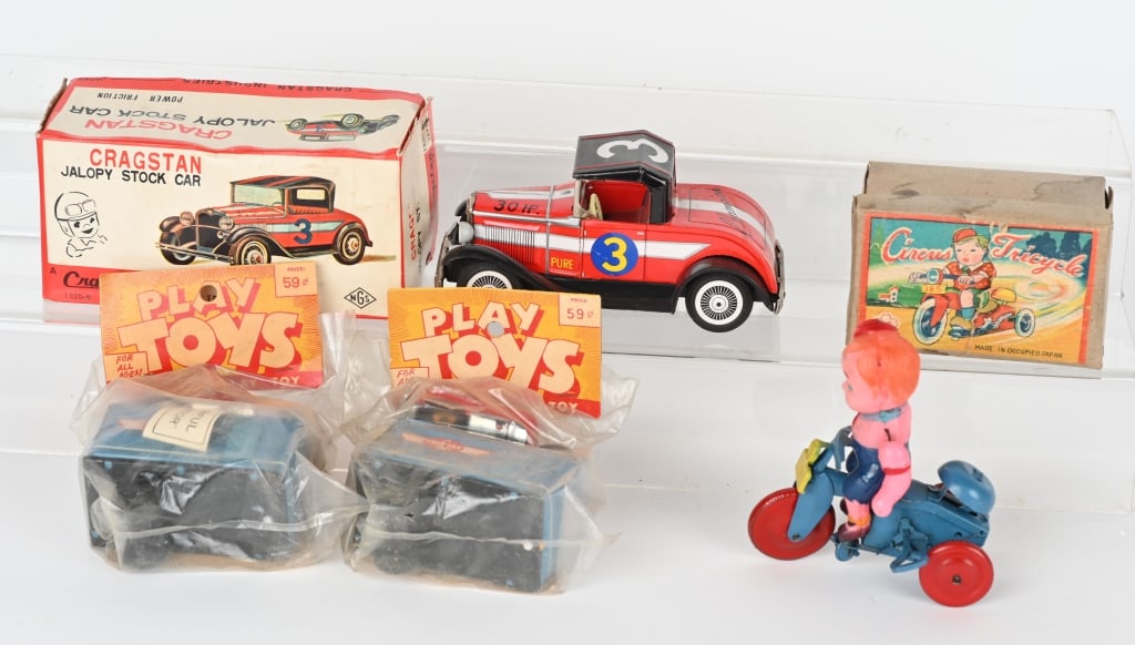 4- JAPAN TIN TOYS w/ BOXES (1 of 4)