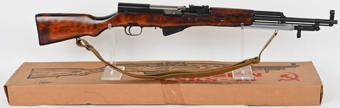 1953 SOVIET RUSSIAN TULA SKS SEMI AUTOMATIC RIFLE