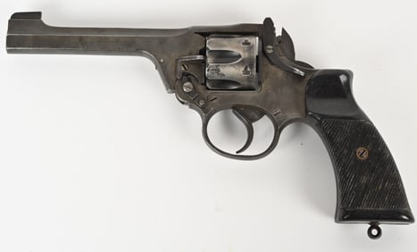 Webley England (E.B.I.) .38 caliber revolver