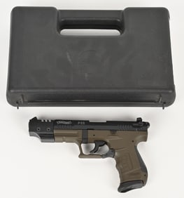 WALTHER MODEL P22 .22LR WITH CASE