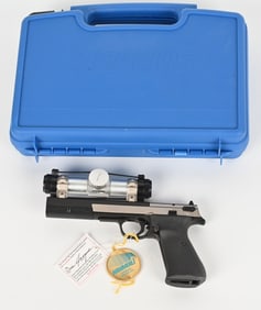 HAMMERLI SIG ARMS TRAILSIDE PISTOL WITH RED DOT