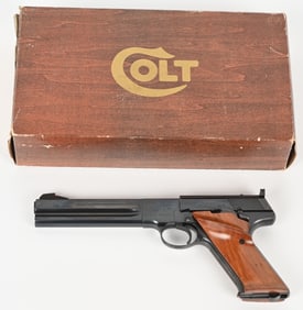 COLT WOODSMAN MATCH TARGET WITH BOX 22 LR.