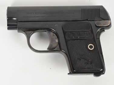 COLT MODEL 1908 .25 POCKET HAMMERLESS PISTOL