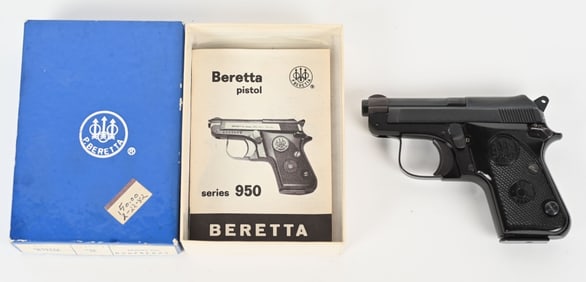 BERETTA MODEL 950-BS .25 POCKET AUTO WITH BOX