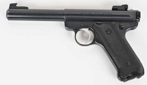 RUGER MARK II TARGET SEMI AUTOMATIC PISTOL 22 LR.