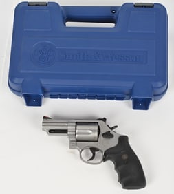 SMITH & WESSON MODEL 69 REVOLVER WITH CASE 44 MAG.