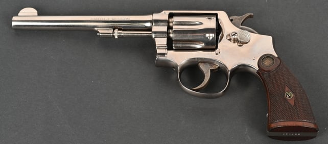 PRE WAR SMITH & WESSON HAND EJECTOR REVOLVER