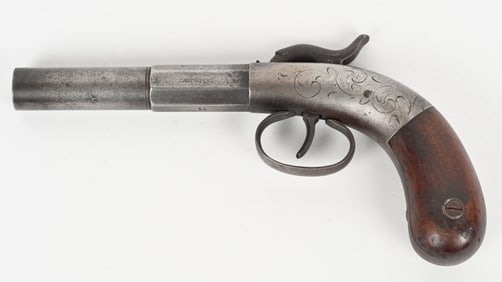 BACON & CO. SINGLE SHOT PERCUSSION PISTOL