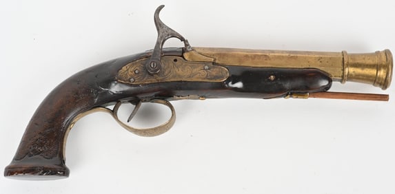 PERCUSSION BLUNDERBUSS PISTOL
