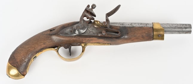 EUROPEAN MILITARY FLINTLOCK PISTOL 1815