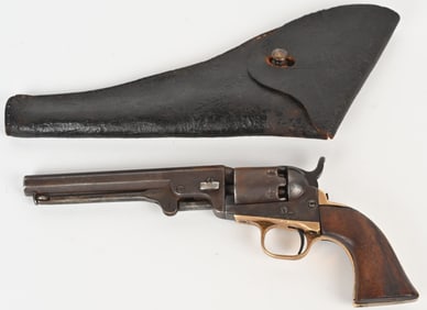 COLT MODEL 1849 POCKET REVOLVER w/ 6" BARREL