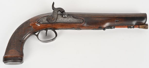 FRENCH 18TH CENTURY CONVERTED PISTOL