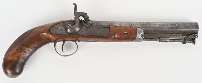 19TH CENTURY MIDDLE EASTERN PERCUSSION PISTOL