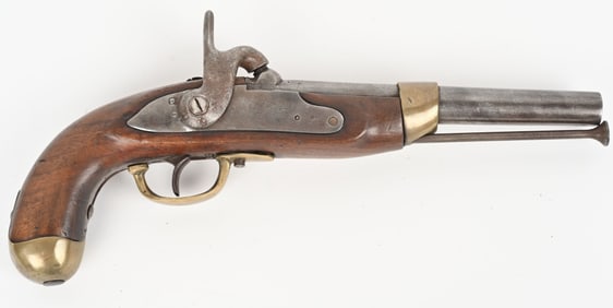 FRENCH MODEL 1822 CONVERTED CAVALRY PISTOL