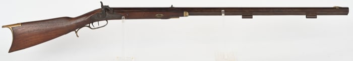 JOHN ALLEN NEW YORK HALF STOCK PERCUSSION RIFLE