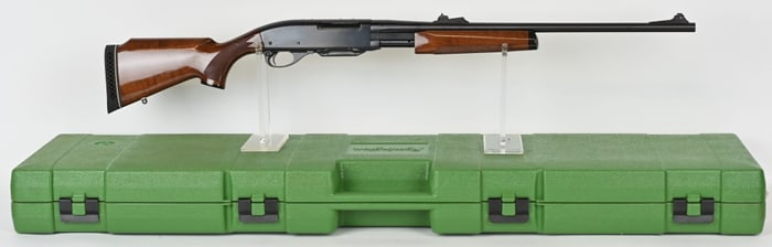 BOXED REMINGTON 7600 SLIDE ACTION 243 WIN RIFLE