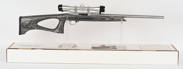 RUGER 10-22 THUMBHOLE STOCK WITH SCOPE 22 LR.