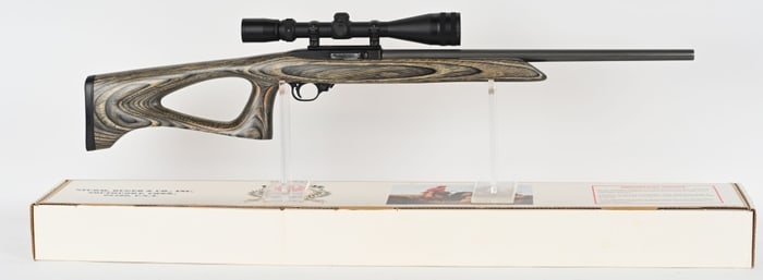 RUGER 10-22 THUMBHOLE STOCK WITH SCOPE 22 LR.